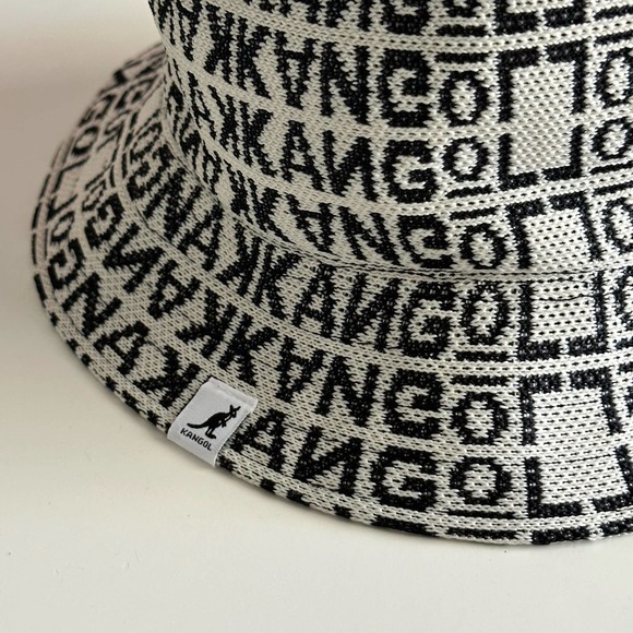 Kangol bucket hat  jacq casual logo all over size small main image 6